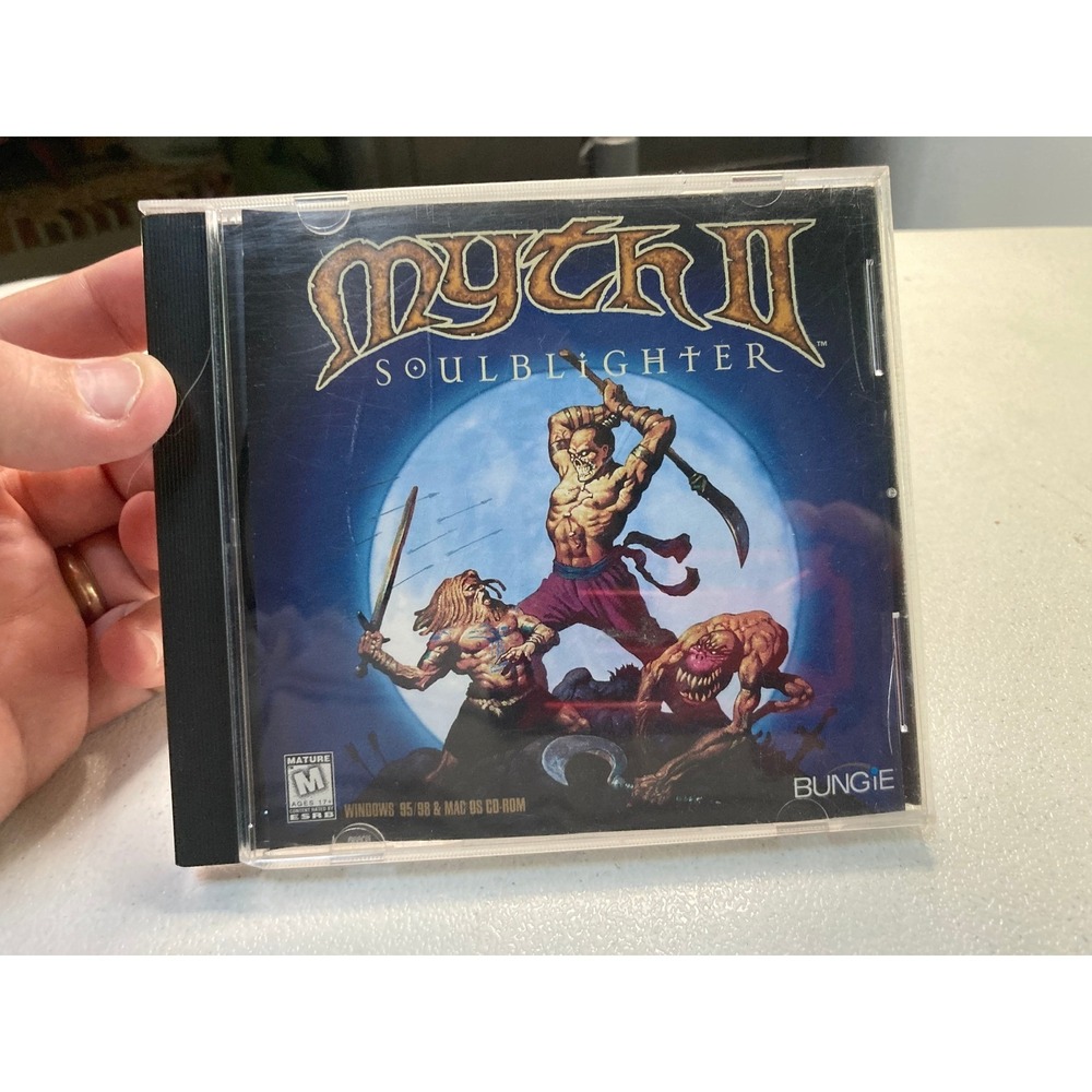 Myth II Soulblighter PC Mac CD-ROM 1998 Bungie Vintage Video Game v1.1